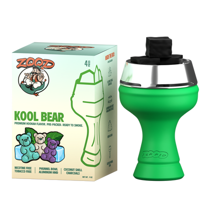 Pre-Packed Hookah Bowl - Kool Bear