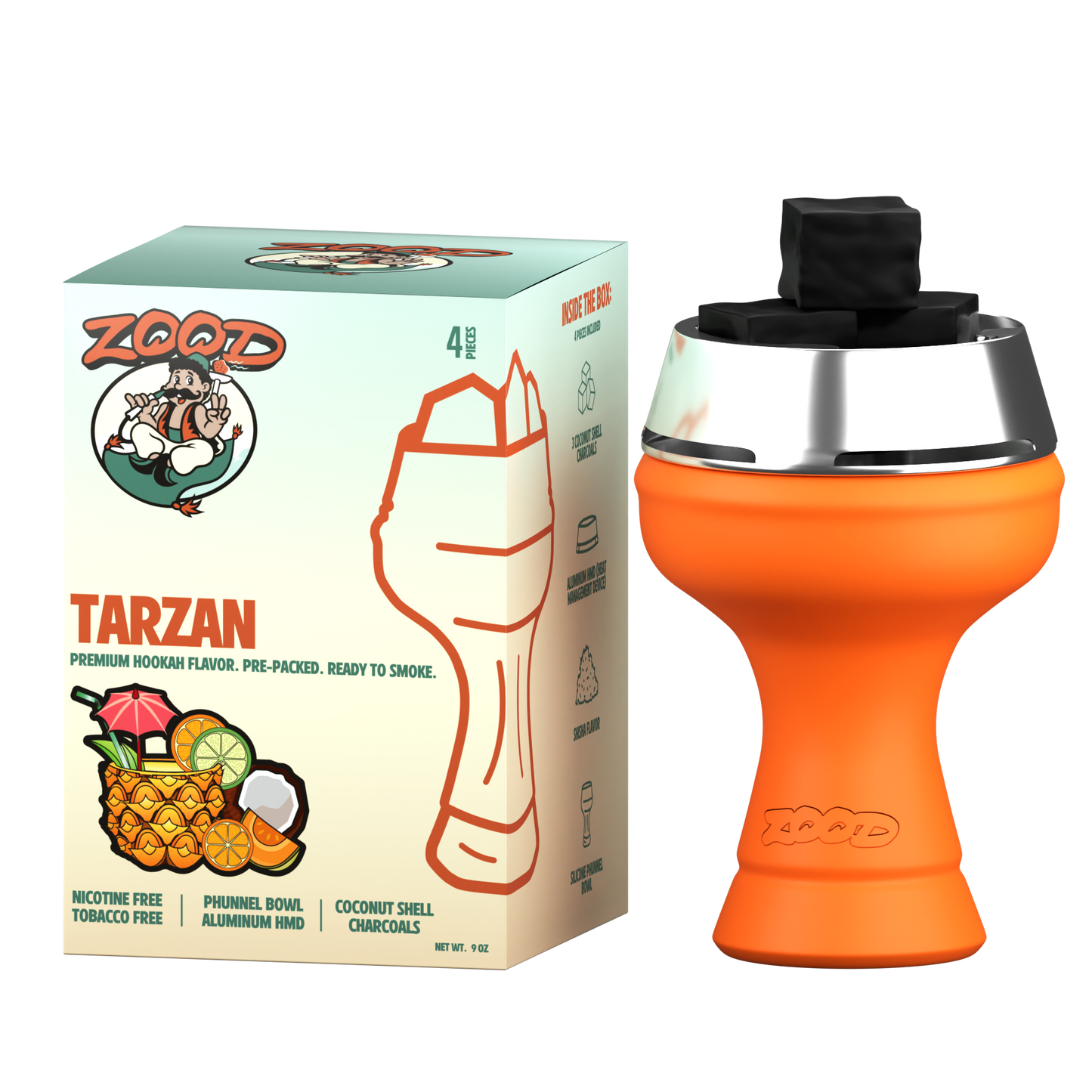 Pre-Packed Hookah Bowl - Tropical Tarzan